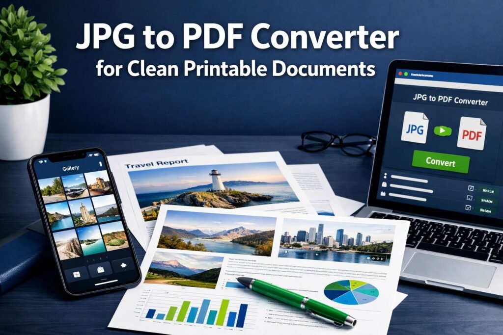 JPG to PDF Converter: Create Clean Printable Documents